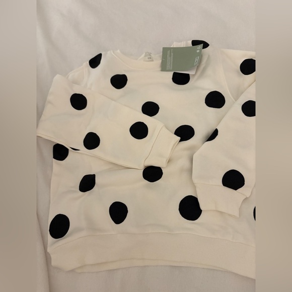 H&M Cream Sweatshirt for girls - Picture 1 of 2